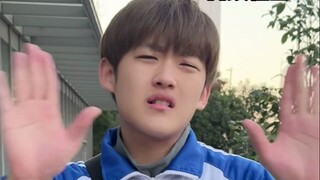 I ran into a college student selling fruit yogurt sandwiches.