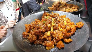 Món 'Gà chua ngọt' của Hàn Quốc bán được 10 tấn một tháng !! / dak-gangjeong / Korean Street food