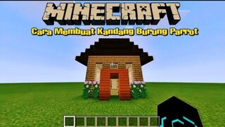 MINECRAFT - Cara membuat kandang burung parrot