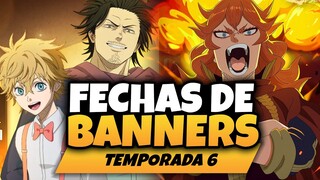TENEMOS YA TODO LO NUEVO!! NUEVOS BANNERS Y EVENTOS MEREOLEONA JULIUS y SEASON 6 Black Clover Mobile
