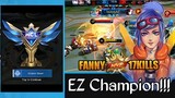 MCL Final Round EZ Champion!!  | Fanny MCL Gameplay | Mobile legends