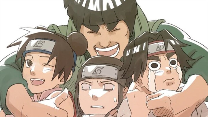 ROCK LEE VS MIGHT GUY