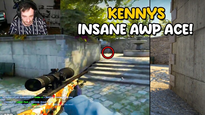 KENNYS Gets An incredible Awp Ace! G2 M0NESY is on Fire! CSGO Twitch Clips