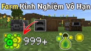 Cách Farm Kinh Nghiệm Vô Hạn Trong Minecraft PE | XP Farm Minecraft Bedrock