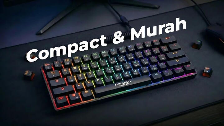 Keyboard Mikuso Magnus XK-63 Review: Keyboard 200 Ribu yang Bikin Ketar-Ketir