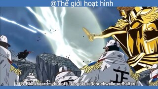 One Piece AMV Sengoku vs Blackbeard- Thủy sư đô đốc hải quân xuất chiến #anime #schooltime