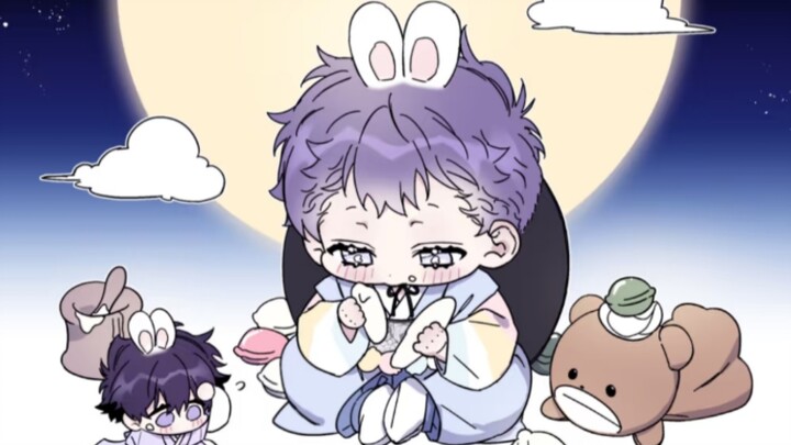 Some water drop babies posted by authors, baby, why are you so cute?
