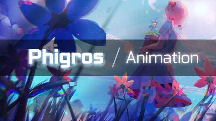 [It took half a year! Phiros animated! 】The wind blows in the sea of flowers, pushing them like wave