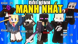 Minecraft LỚP HỌC MA SÓI 2 (Phần 9) #8 - ĐỘI HÌNH MẠNH NHẤT TOP 100 LỘ DIỆN 🐺 vs 💪