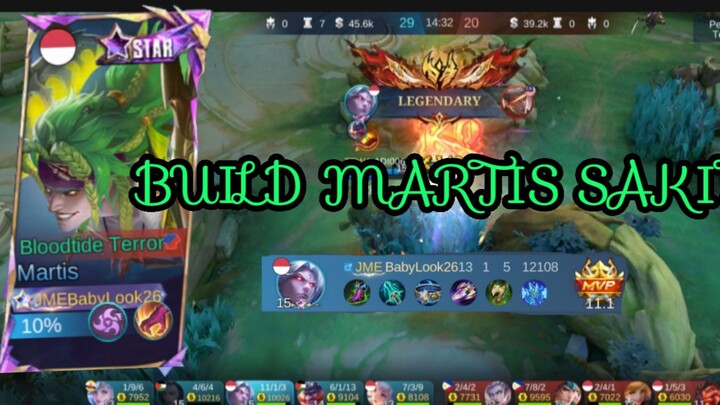 MARTIS DAMAGE BUILD SAKIT BOSKU