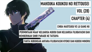 PEMBAHASAN LIGHT NOVEL (MAHOUKA KOUKOU NO RETTOUSEI) - VOLUME 28 - CHAPTER 4 (INDONESIA)