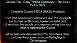 George Ten Course CopyThinking Community + The Copy Matrix 2024 Download