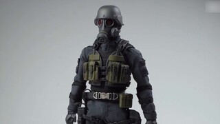 ชายลึกลับที่สุดใน Resident Evil GMTOYS Resident Evil บลีช เทพมรณะ Hank 1/12 Action Figure Model Revi