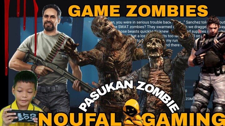 main game zombies masuk hutan ketemu pasukan zombie