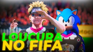 FIFA mas NARUTO é ARTILHEIRO e SONIC é ÍDOLO