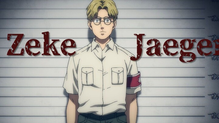 Zeke Yeager - the most tragic brother in anime