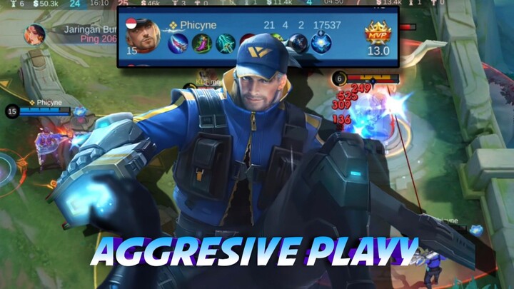 BUKANN MARKSMAN META, TAPI BISA NGESAINGIN SEMUA MARKSMAN ?! || HIGHLIGHT CLINT - MLBB