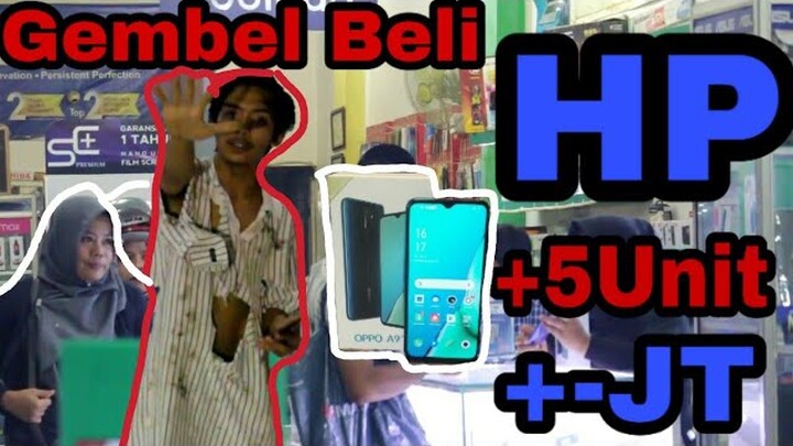 Orang Gila Beli Handphone Terbaru 20JT..Dapat Mbaknya???