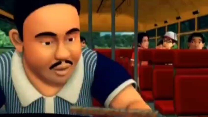upin ipin disebelah pak supir