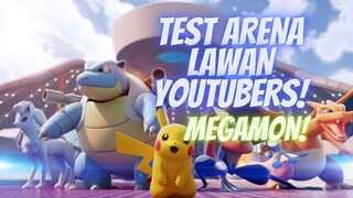 SERVER 1 ARENA VERSUS YOUTUBER @rizalyvmc @LulusanGaming @Leegos - MEGAMON