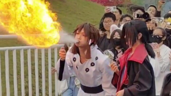 Live-Action Naruto: Indra’s Teachings—Uchiha Itachi Breathes Fire