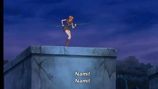 cute sanji when nami yelled at him