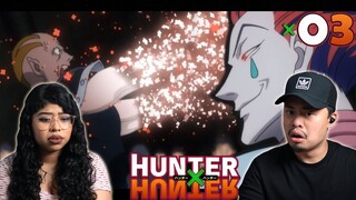 HISOKA THE MAGICIAN IS CRAZY! "Rivals × for × Survival" Hunter x Hunter Episode 3 Reaction