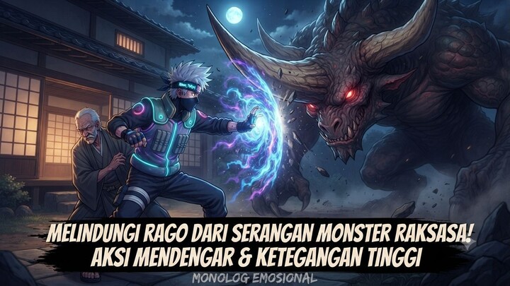 Melindungi Rago dari Serangan Monster Raksasa!