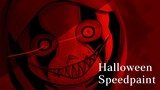 Halloween Speedpaint [BLOOD & HORROR WARNING]