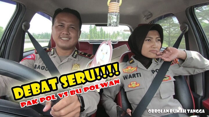PECAH!!! Reaksi Bu Polwan yang Ditilang Suaminya