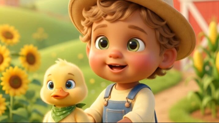 The Tiny Farmer and the Hungry Duckling