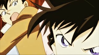 Xiaolan knows you are strong, but the moment you pushed Shinichi away was really funny