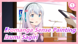 [Eromanga Sense / Color Pencils Painting] This's Not what I've Watched! / Izumi Sagiri_1