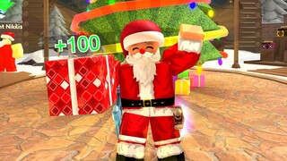 MM2 GIVING AWAY 10O+ GIFTS AS SANTA CLAUS! (Roblox)