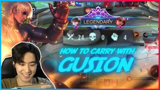 How to Gusion as a hyper carry | MLBB