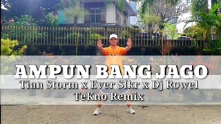 AMPUN BANG JAGO| Tian Storm x Ever Slkr x Dj Rowel | Dance fitness | TNC mhon