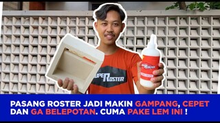 Cara Pasang Roster Tanpa Semen, Pakai Lem SuperRoster | Mudah, Cepat, dan Rapih!