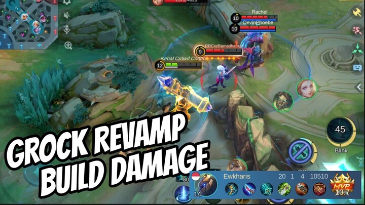 Build Tersakit Grock Revamp - Mobile Legends