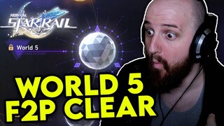 World 5 Simulated Universe 4 STAR ONLY E0 100% F2P Clear Honkai Star Rail