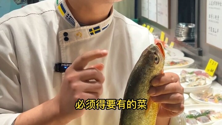 Cá vàng lớn hấp, một trong những món ngon không thể bỏ qua ở Ôn Châu