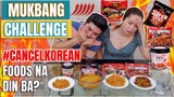 Korean Fire Noodles and Spicy Rice Cake Mukbang Challenge | Couple Vlog