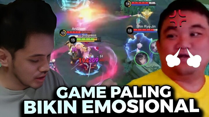 Game Paling Nguras Kesabaran GW!! Satu Team Pada Emosian Semua!! - Mobile Legend