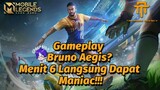 [TA] Gameplay momen Bruno Aegis dapat maniac???😱😱
