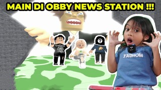 LEIKA KAGET! ADA MONSTER DARI TEMBOK GAME ROBLOX