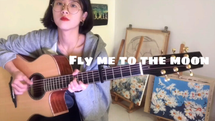 Fly me to the moon - guitar cover