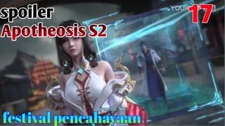 Alur Cerita Apotheosis S2 Part 16 : Festival Pencahayaan