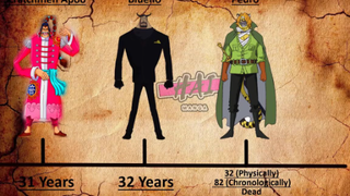 AGE OF ONE PIECE CHARACTERS TUỔI CÁC NHÂN VẬT TRONG ONE PIECE p5