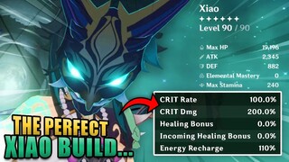 I found the most PERFECT Xiao Build in Genshin Impact...