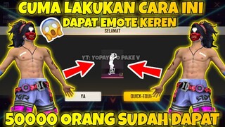 🔥FREE FIRE❗CARA DAPAT EMOTE SII! CHRONO | EVENT TOP UP - GARENA FREE FIRE