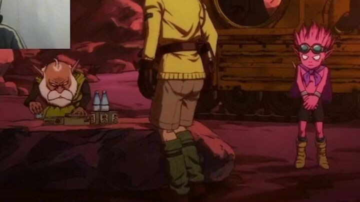 Reutilizar la orina como agua SAND LAND cap 3 ultima serie de Akira Torillama